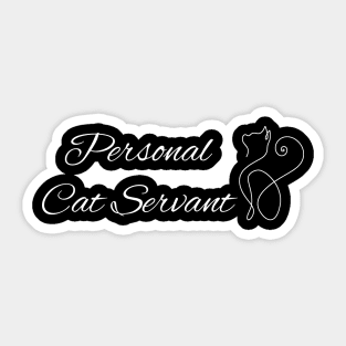 Personal Cat Servant Sticker